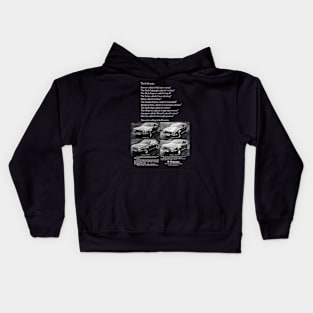 BRITISH LEYLAND PRINCESS - advert Kids Hoodie